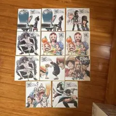 【ONE PIECE】20th一番くじK賞　色紙11枚