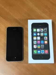 大特価！★Apple SIMフリー iPhone5s 32GB スペースグレイ