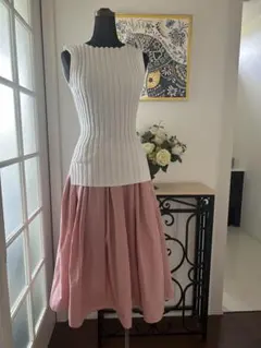 ピンク　フレアスカートのサムネイル