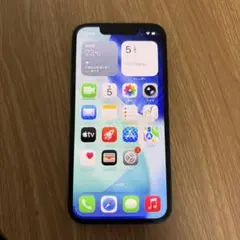 iPhone13mini ミッドナイト 128GB 背面割れあり、動作問題無し