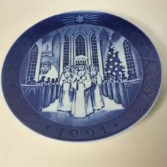 ROYAL COPENHAGEN 1991年「サンタルチア祭」 イヤープレート - メルカリ