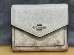 COACH コーチ 折り財布 シグネチャー ボタニカル 花柄 - メルカリ