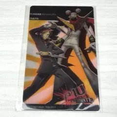 希少 P4U ペルソナ4 チェンジングステッカー カード 鳴上悠　主人公 希少 P4U ペルソナ4 チェンジングステッカー カード 鳴上悠 主人公