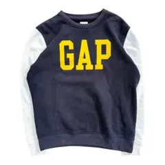 GAP スウェット ビッグロゴ 裏起毛 アメカジ ストリート カジュアル 古着