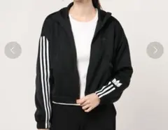 アディダス　トレフォイル トラックジャケット　クロップド　adidas