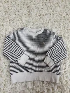 バースデイ cottoli ボーダートレーナー 95