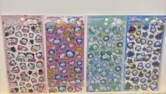 i*o様 正規品　キャンディーグリッターステッカー　4種セット　あわわちゃん　シ