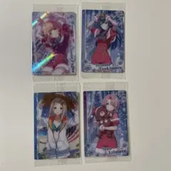 学園アイドルマスター ウエハース 4枚セット