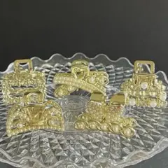 ミニヘアクリップ 5点セット