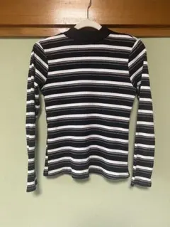 美品✨『Mサイズ』　ボーダー 長袖トップス　 送料無料⭕️ 匿名配送OK⭕️