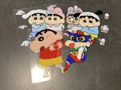 クレヨンしんちゃん ハーフカプラ　防水シール5枚セット