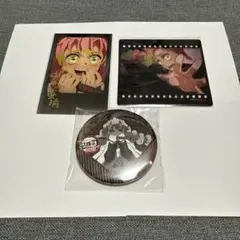 鬼滅の刃 ダイニング お楽しみくじ 甘露寺蜜璃 チェキ クリアカード 缶バッジ