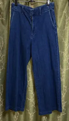 濃紺 ワイドパンツ レディース（UNIQLO）　最終値下げ