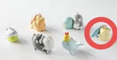 神戸須磨シーワールド限定 すみっコぐらし ガチャ ねこ キーホルダーとピラルク