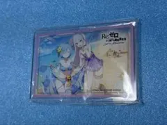 リゼロス　カラオケの鉄人　アクリルスタンド　エミリア&レム 浜辺の天使たち