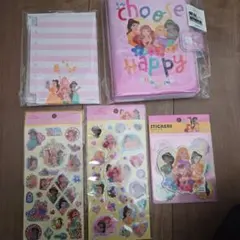 ディズニープリンセスシール帳 シールセット