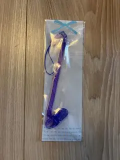 ◆新品◆おもちゃストラップ　パープル