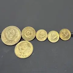5842. 1964年 ロシア ソビエト連邦 1ルーブル 50コペイカ 2枚組 - メルカリ