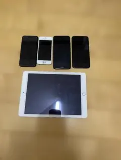 【ジャンク】iPhone×3、iPad×1、Android×1＠まとめ売り