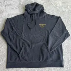 アバクロ パーカー XXL ネイビー 裏起毛Abercrombie&Fitch