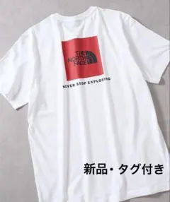 【新品】THE NORTH FACE ノースフェイス スクエア ロゴTシャツ M