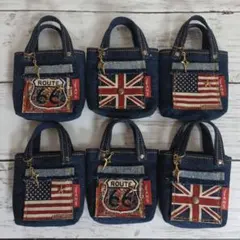 264　デニムリメイクチャーム（６点）