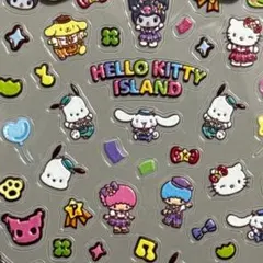 ハローキティアイランド 3Dネイルシール 立体 ぷっくり 5D 可愛い サンリオ