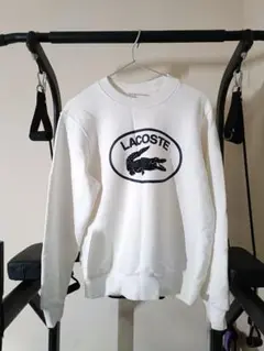 LACOSTE　ラコステ　トレーナー　S　 ホワイト