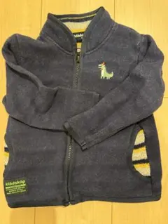 クレードスコープ　klädkäp 恐竜刺繍 フリースジャケット