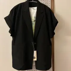 最終値下げ　新品タグ付き　ワールド購入　サマージャケット　Tシャツ　セットのサムネイル