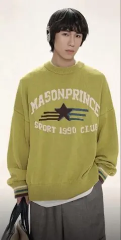M.P Studios MASONPRINCE ニット オーバーサイズ　コットンのサムネイル