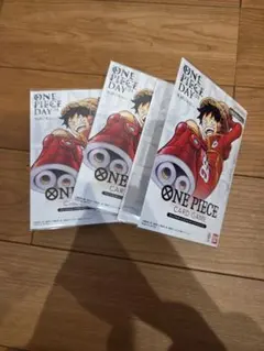 【3冊セット】ワンピースデイ　2024 ドンカードのみ