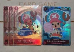 ワンピースカード　トニートニー・チョッパー　C/☆パラレル　赤　ST01-006