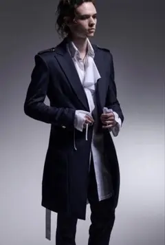 新品未使用 TAKURO・高見沢着 kiryuyrik エポーレットロングJKTのサムネイル