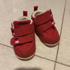 asics 12.5 赤　ファーストシューズ