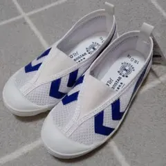 新品上履き　ムーンスター　バイオTEF01　ブルー　18.0cm