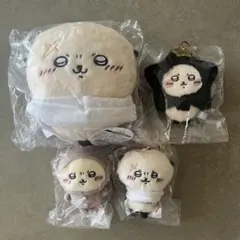 ちいかわ ラッコ ぬいぐるみ・マスコット4点セットのサムネイル