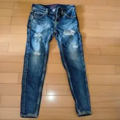 Rodeo Crowns ダメージスキニーデニム