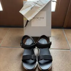 【美品】HIMIKO Lite サンダル ブラック　LLサイズのサムネイル