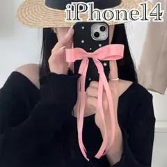 【在庫僅か】韓国 大人気デザイン♡ 高級感 iphoneケース リボン