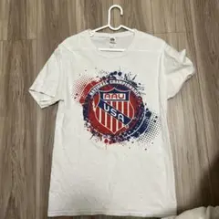 AAU USA Tシャツ ホワイト