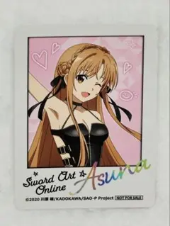 ソードアートオンライン SAO カラオケの鉄人 フォトカード　アスナ
