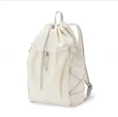 無印良品 撥水リップストップリュックサック オフ白 23L - メルカリ