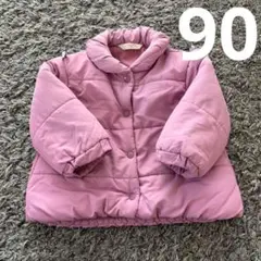 ピンク ダウンコート サイズ90