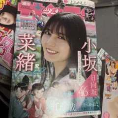 小坂菜緒「週刊少年サンデー」２０２３年４月１２日（第１８）号（新品） 小坂菜緒「週刊少年サンデー」2023年4月12日（第18）号（新品