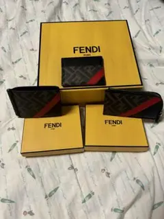 FENDI 二つ折り財布　マネークリップ　コインケース　カードケース　3点セット
