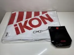 iKON ミニブランケット & ペンライト用ミニポーチ 2点セット 미개봉 あり