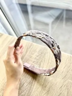 インド刺繍 ヘアバンド　カチューシャ　※8月期間限定価格