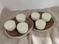 ソイワックス　ティーライトアロマキャンドル　レモングラスの香り　6個セット