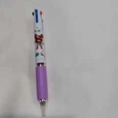 くまのがっこう ジェットストリーム3色ボールペン パープル